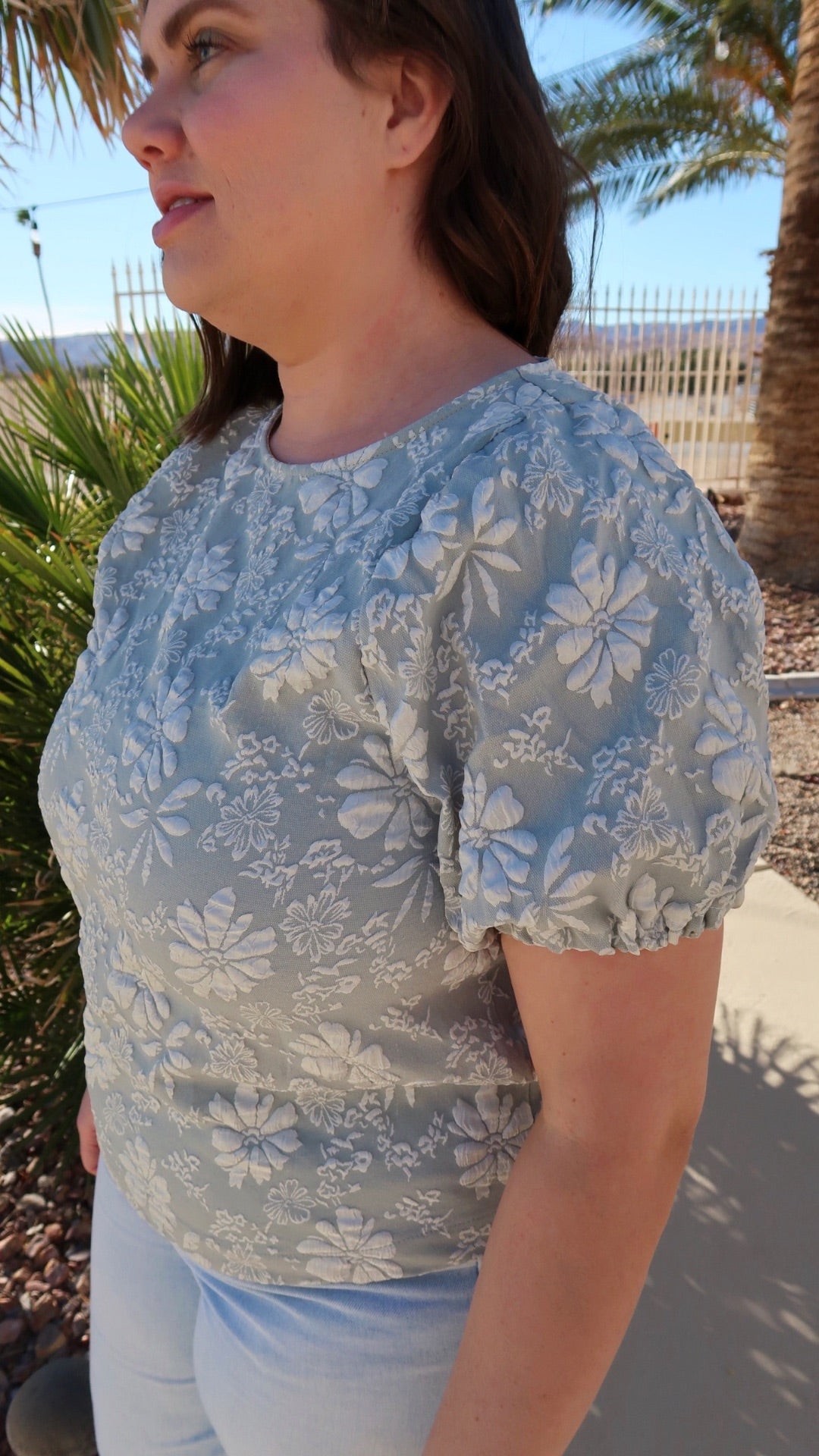 The Bridgerton Jacquard Top