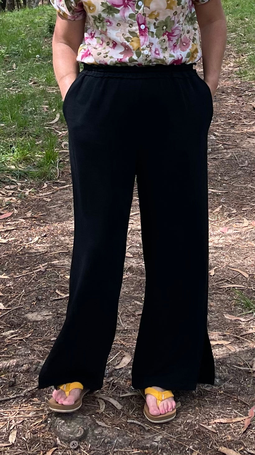 Rise From The Ashes Linen Pants