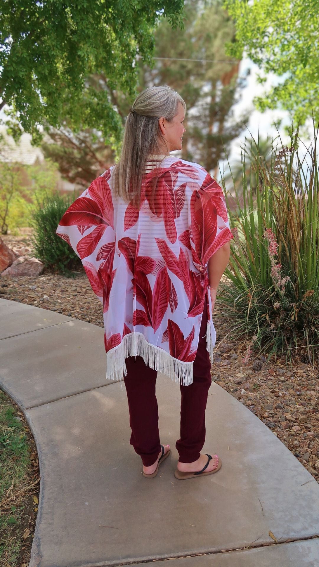 Island Leaf Kimono