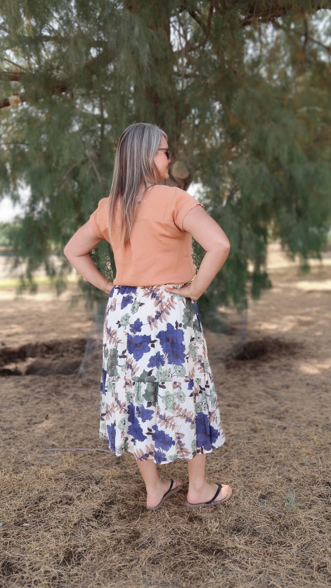 Koki'o Midi Skirt