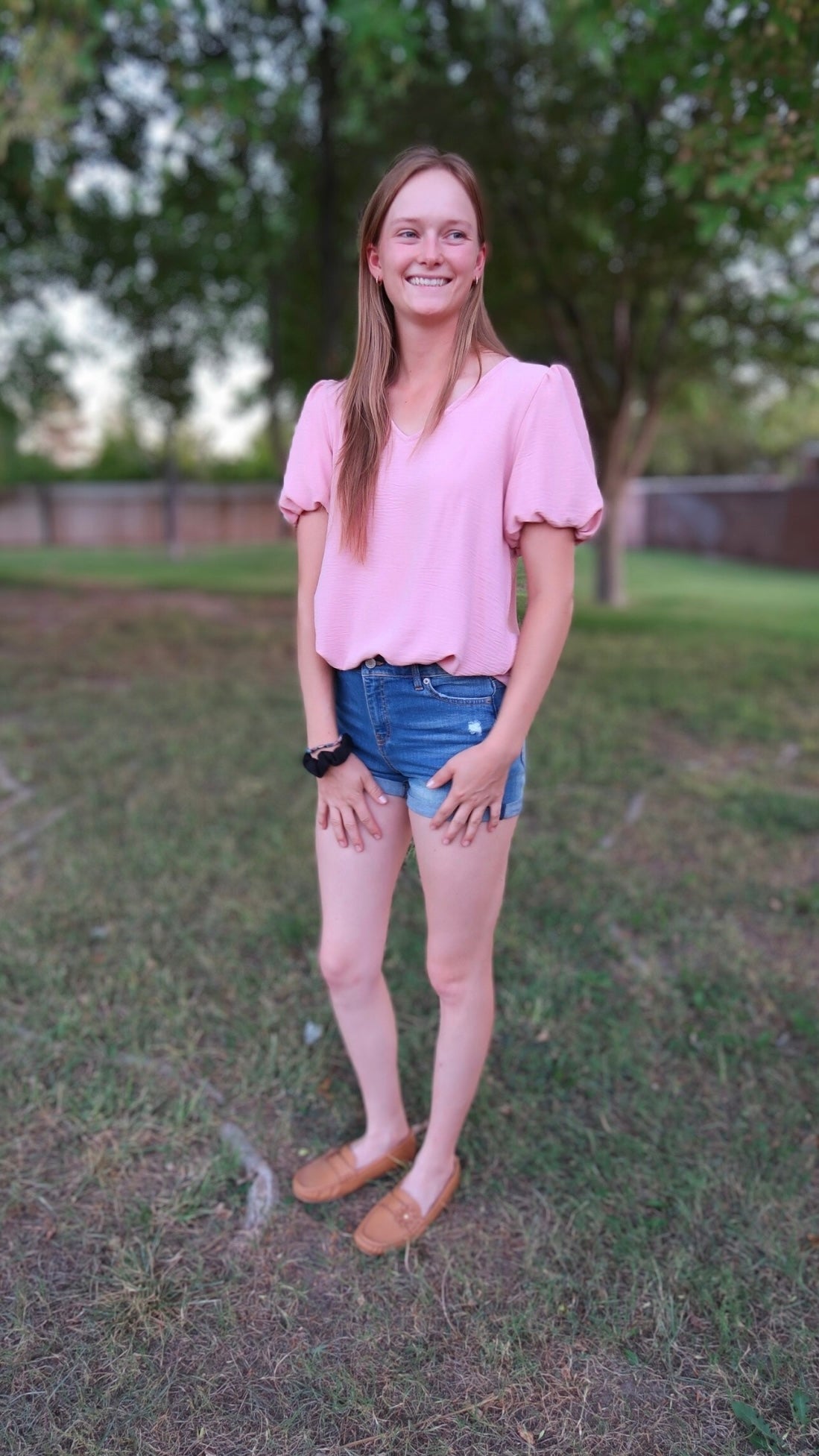 Pink Maui Sunset Top