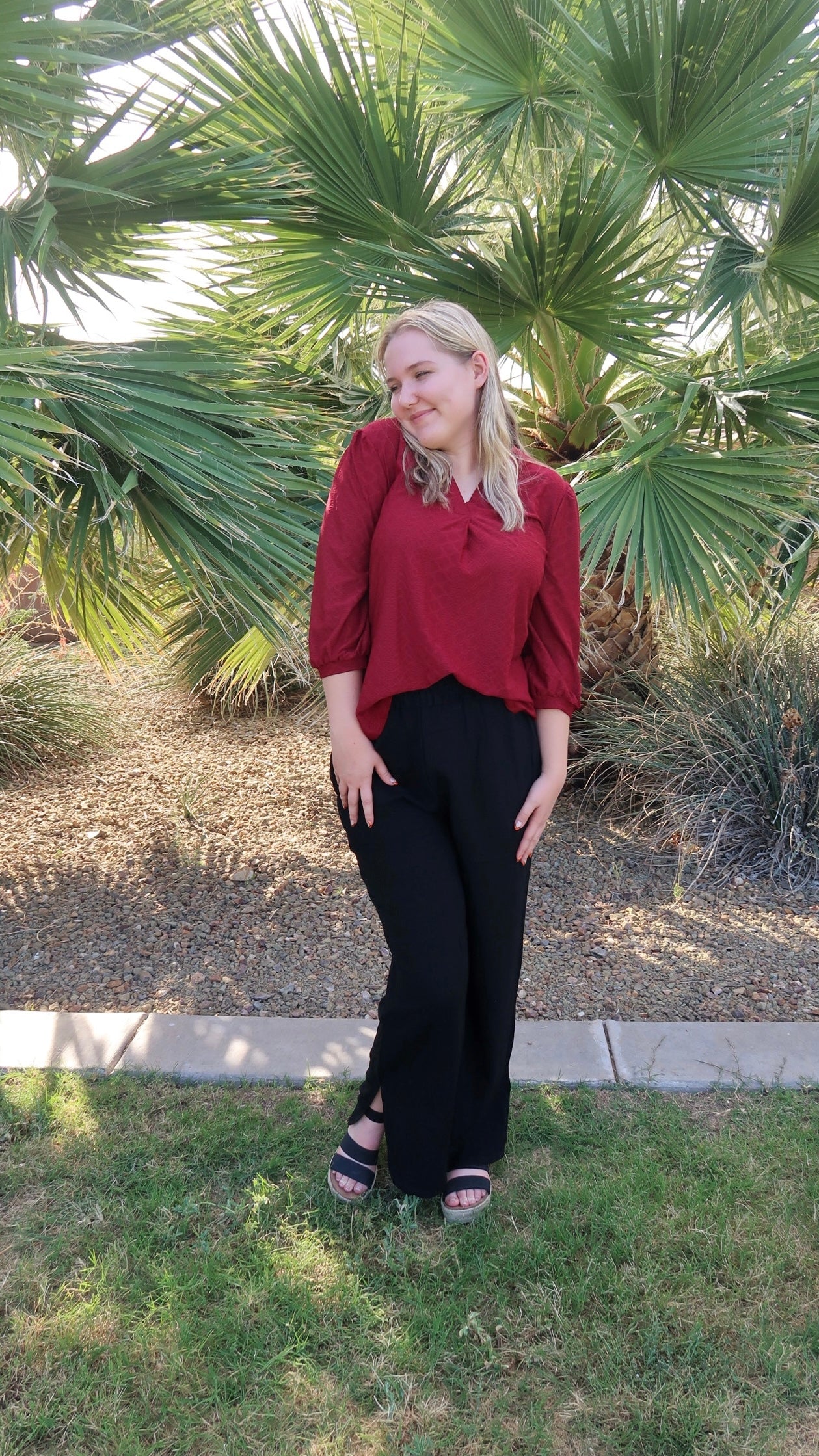 Wine Red Top