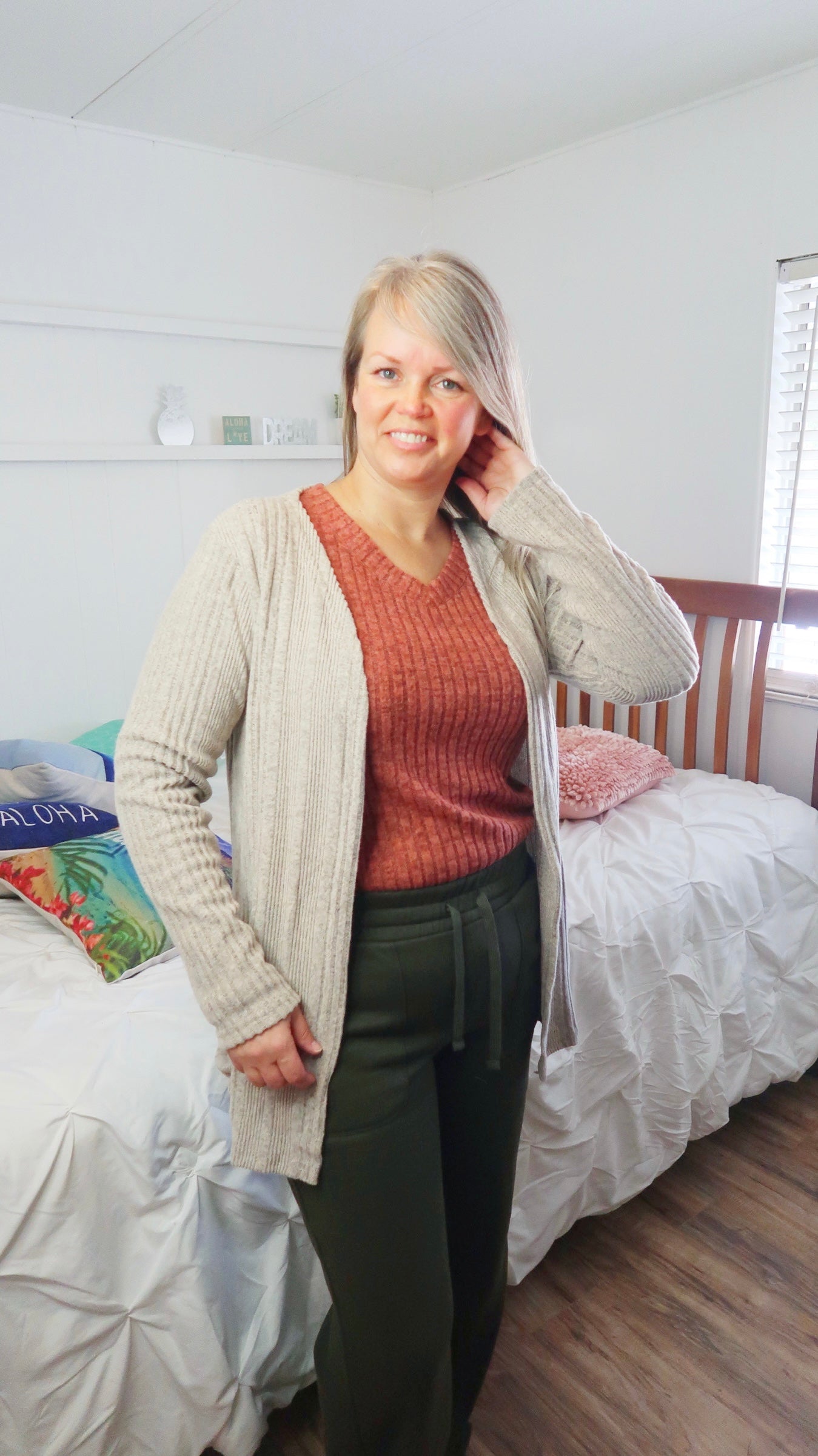 Koa Cardigan-Alohi Gold Apparel