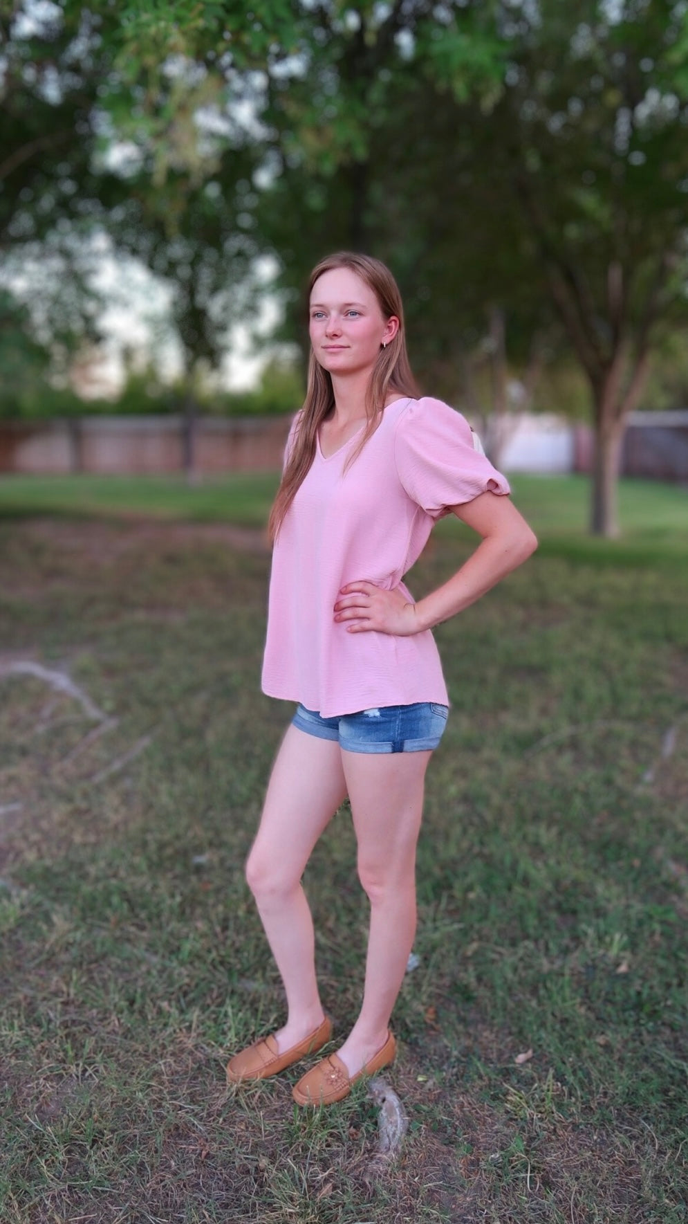 Pink Maui Sunset Top