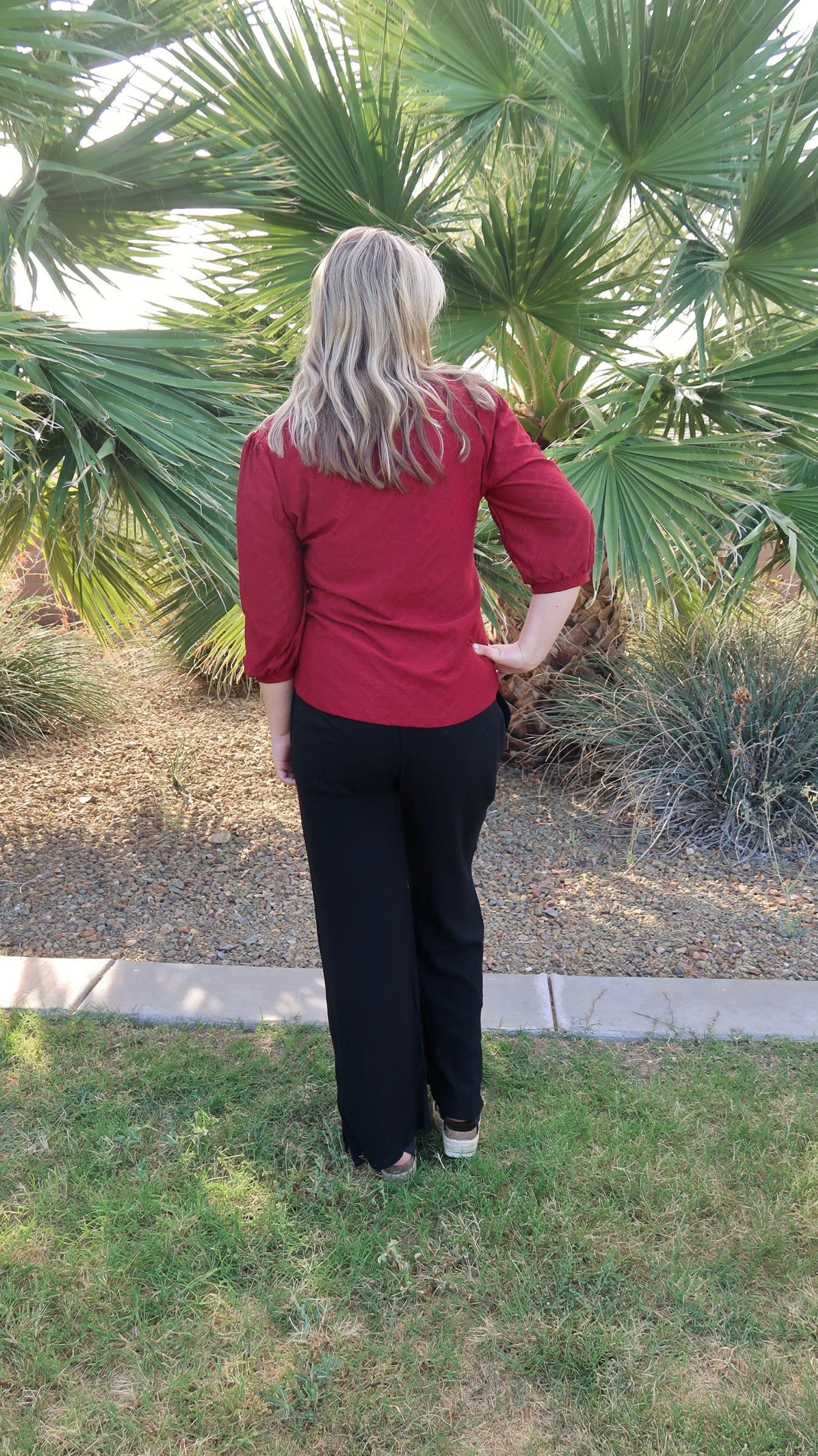Wine Red Top