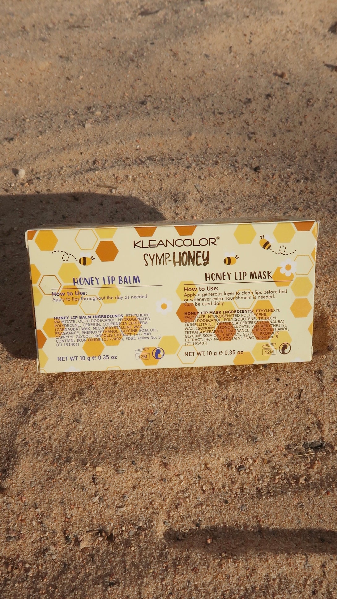 Honey lip balm