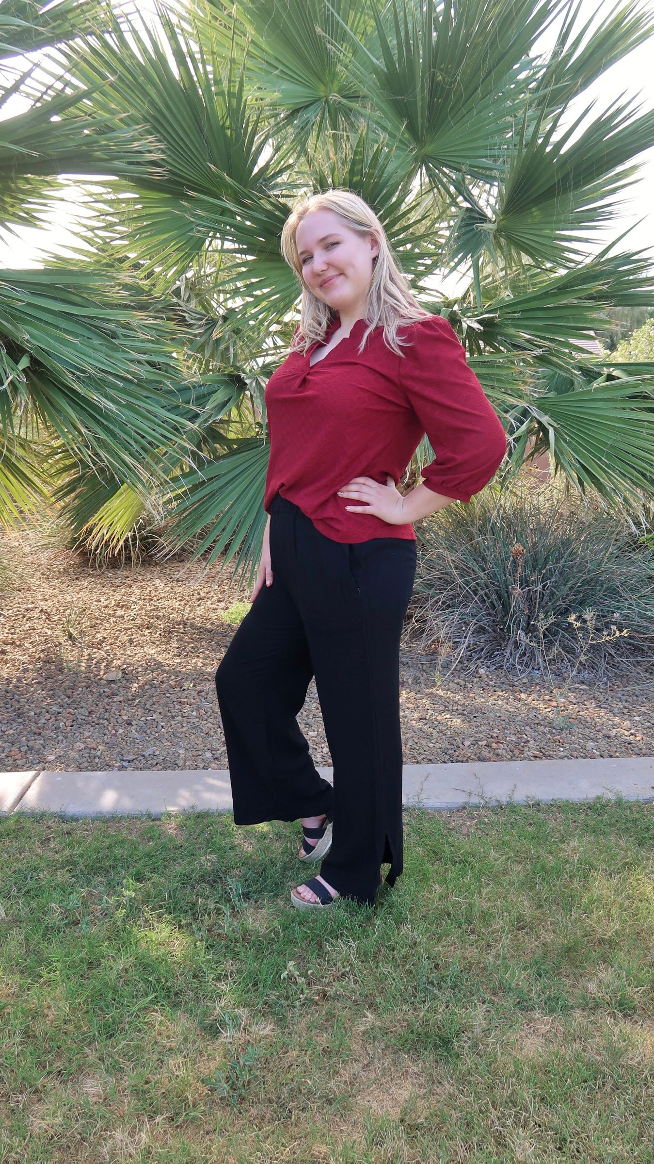 Wine Red Top