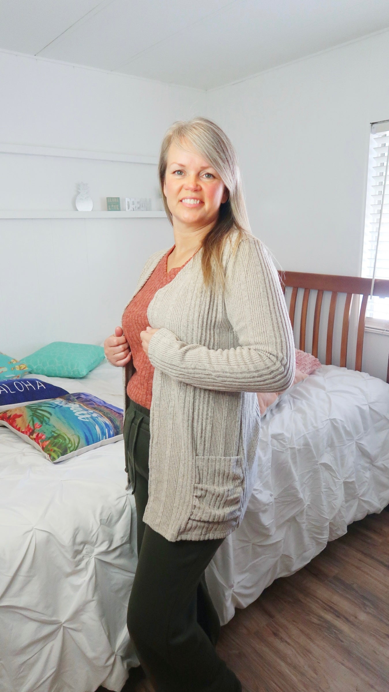 Koa Cardigan-Alohi Gold Apparel