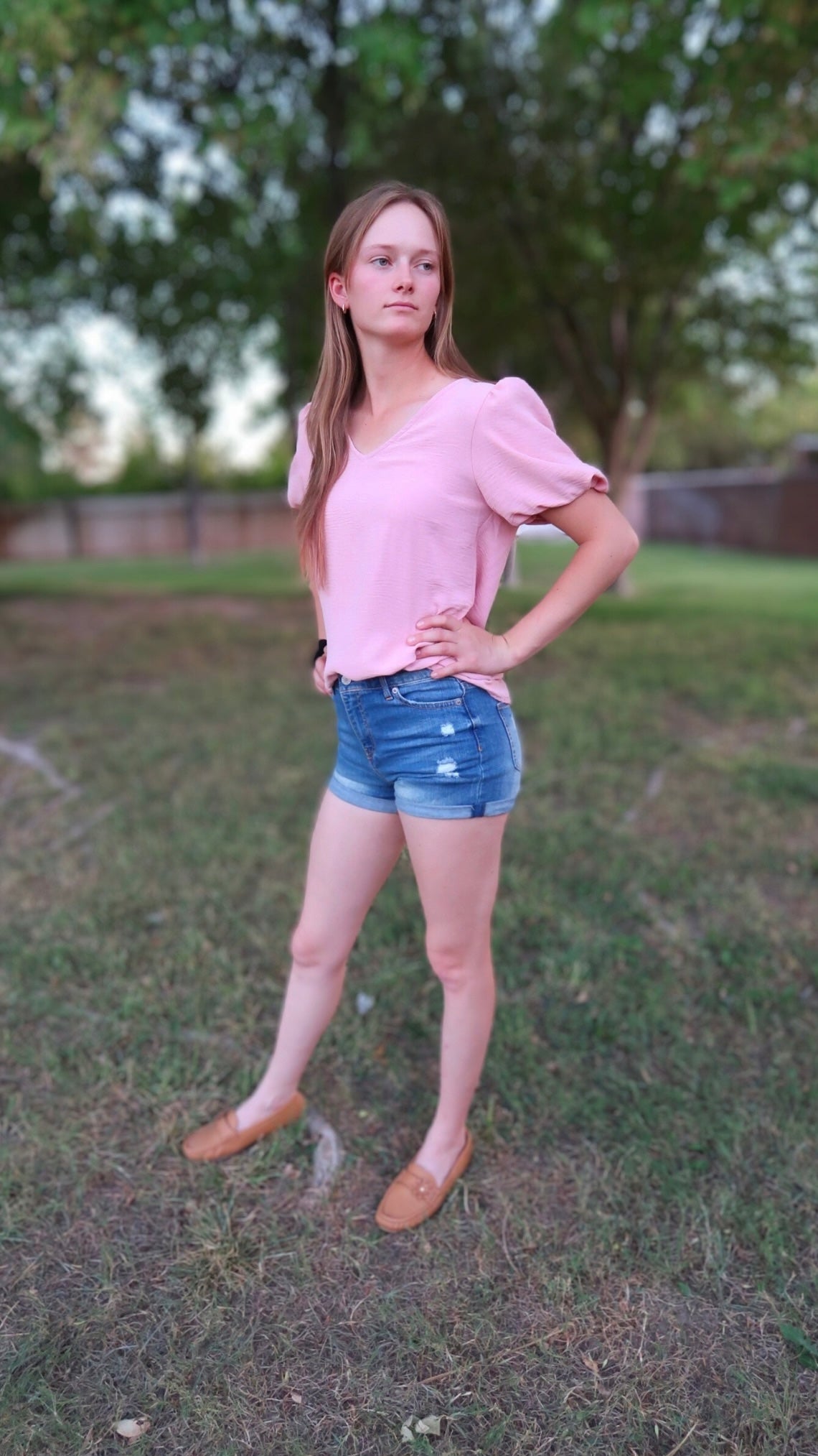 Pink Maui Sunset Top