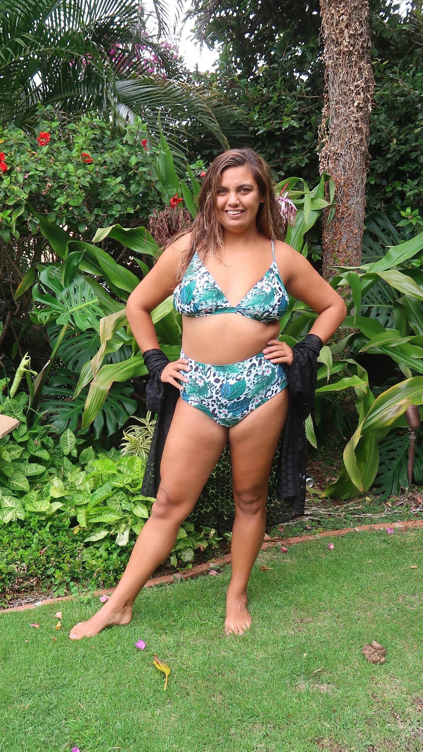 Jungle Print Bikini Set - Alohi Gold Apparel