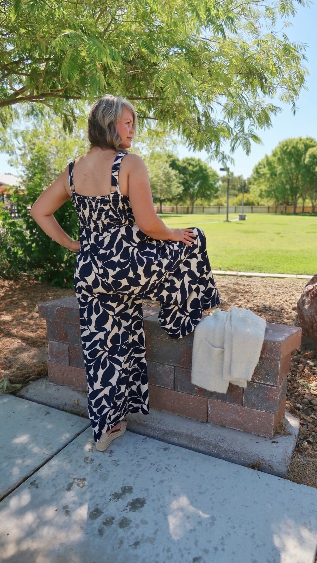 Mi Amore Palazzo Leg Jumpsuit- Alohi Gold Apparel