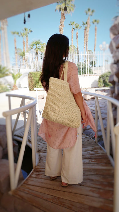 Wicker Market Bag