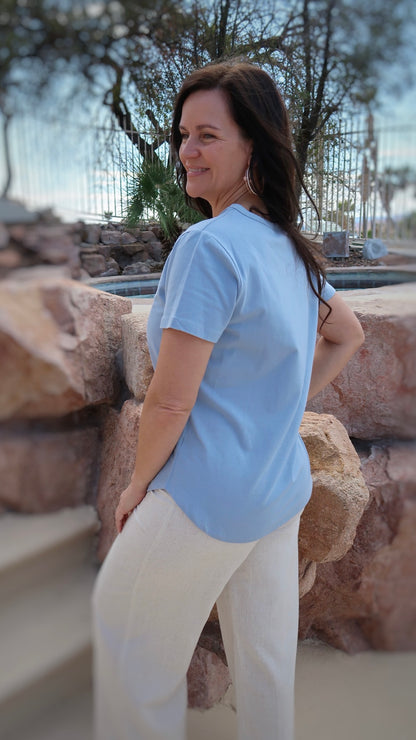 Maui Skies Women Shaped T-Shirt