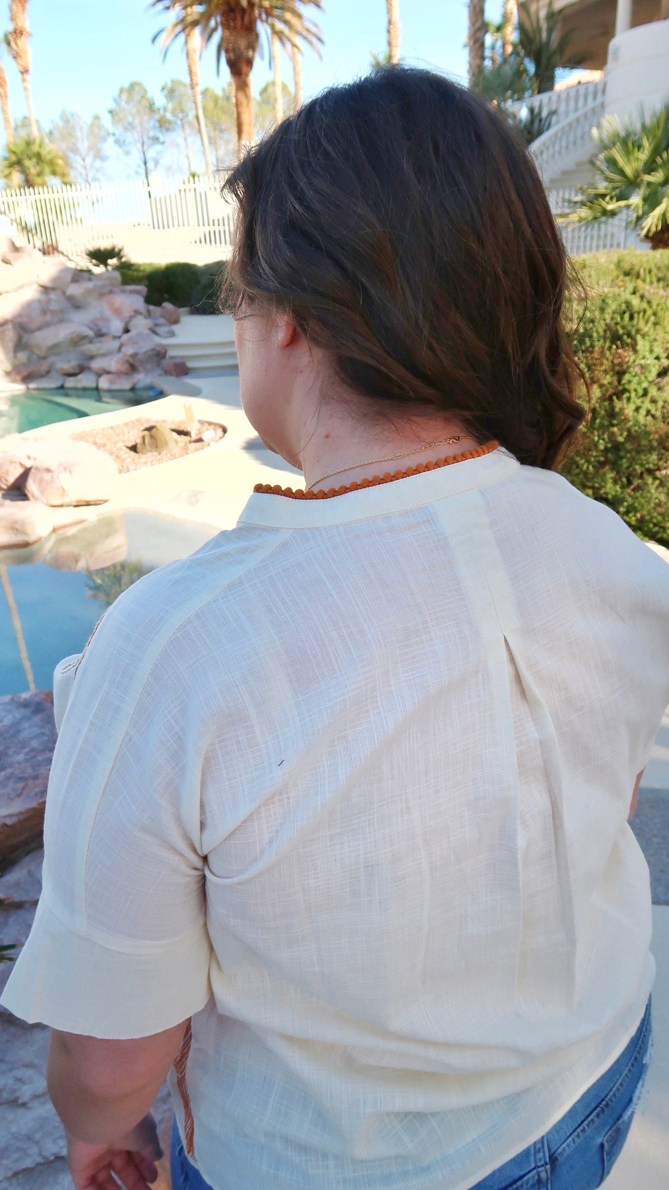 Cotton Resort Top- Alohi Gold Apparel