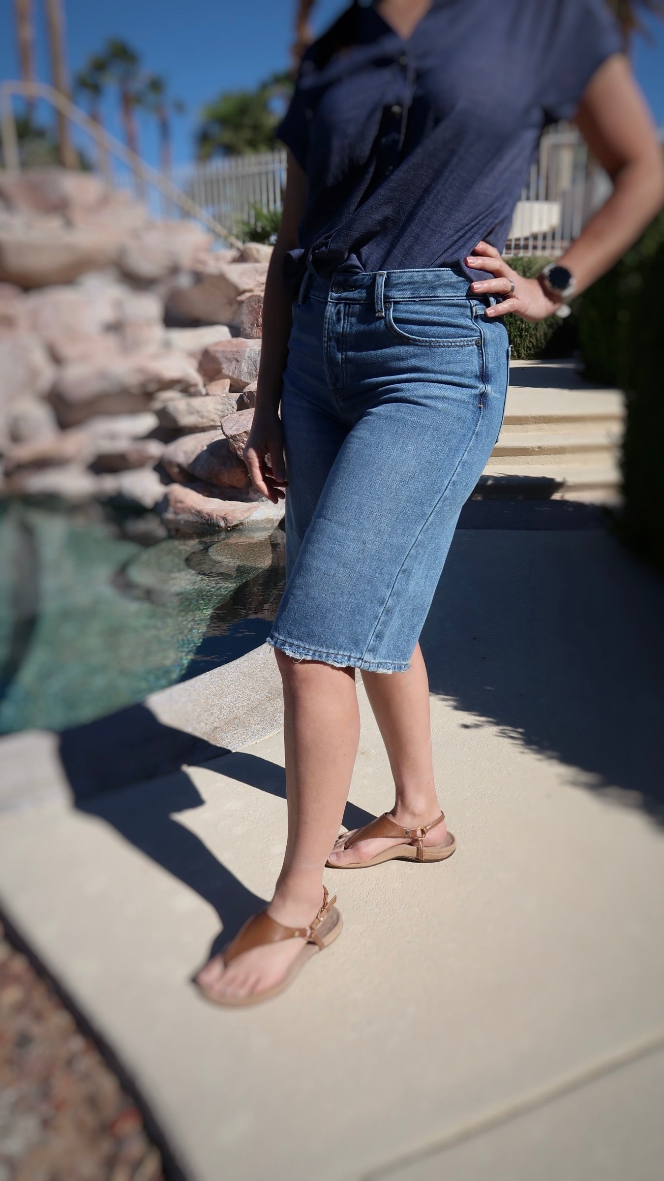 Kancan Low Slung Baggy Jort