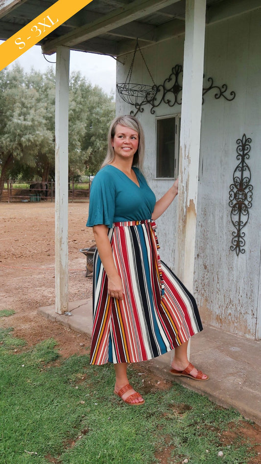 Lahainaluna Stripe Dress