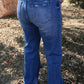 Kancan 90’S High Rise Straight Leg Jeans- Alohi Gold Apparel