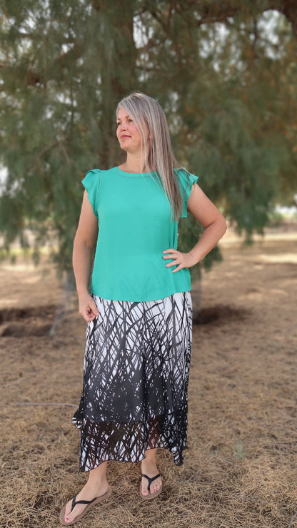 Tulip Sleeve Top