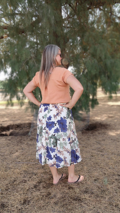 Koki'o Midi Skirt