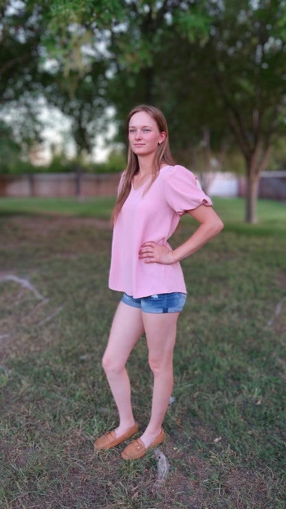Pink Maui Sunset Top
