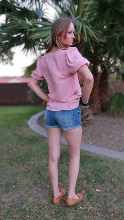 Pink Maui Sunset Top