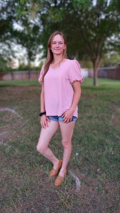 Pink Maui Sunset Top