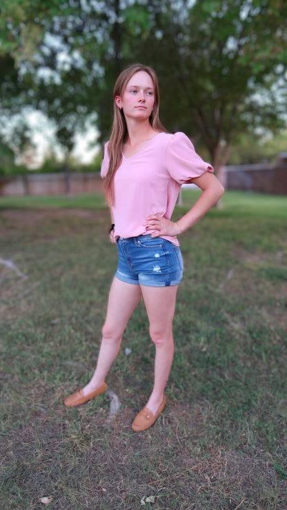 Pink Maui Sunset Top