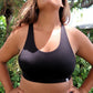 Alohi Triangle Mesh Back Yoga Bra
