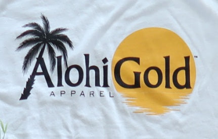 Signature Logo Tee - Alohi Gold Apparel