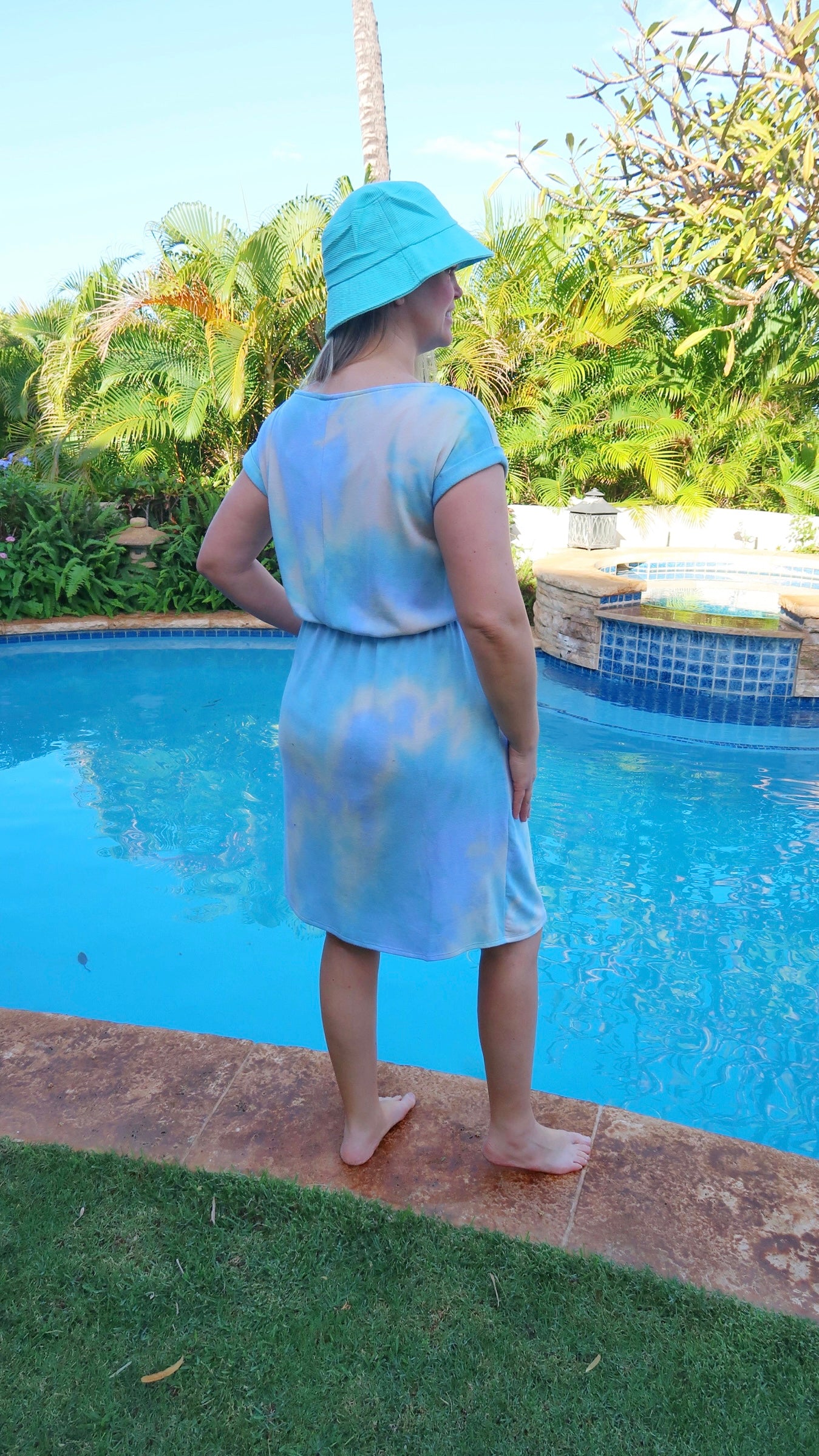Swirled Hawaii Dress