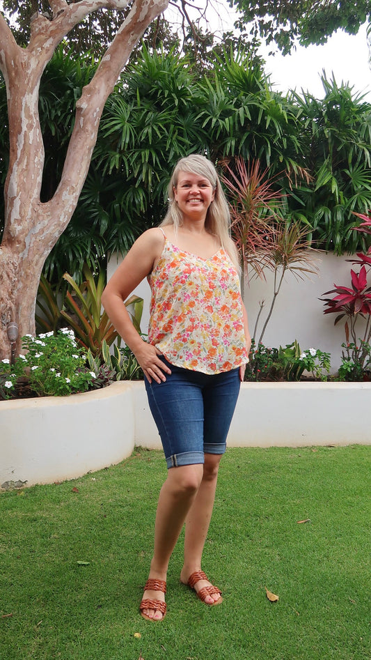 Orange Blossom Cami Top