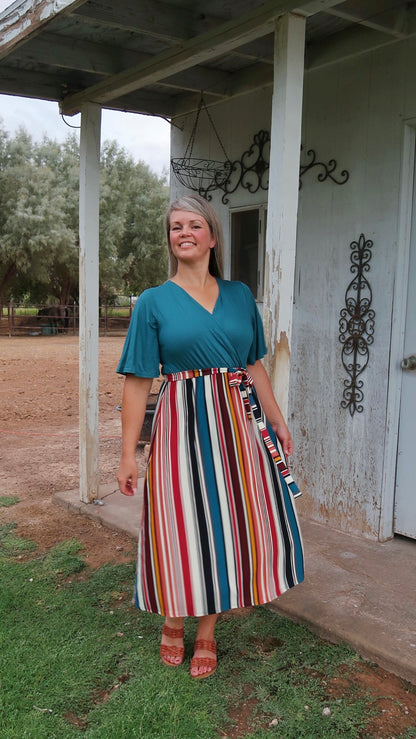 Lahainaluna Stripe Dress