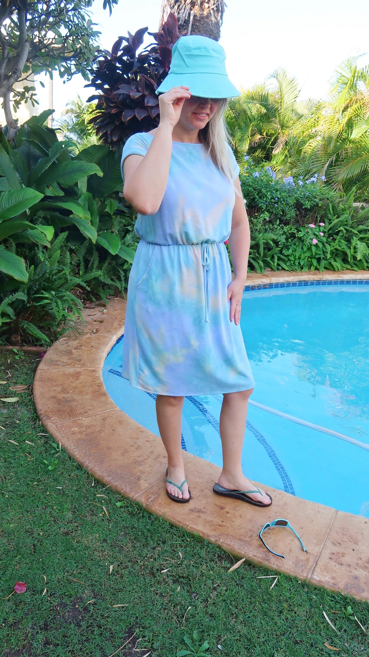 Swirled Hawaii Dress